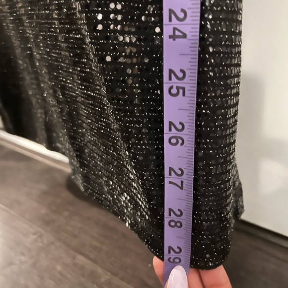 SLA THE LABEL BLACK SEQUIN DRESS - Picture 9 of 9